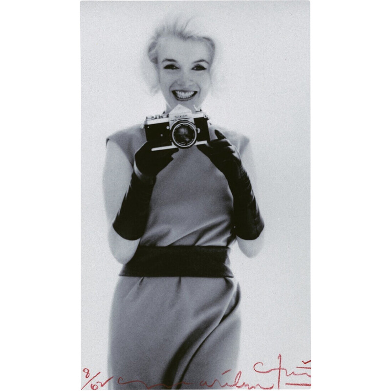 Vintage photography marilyn with bert's nikon by Bert Stern