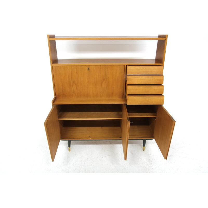 Vintage Scandinavian teak secretary by Bräntorps, Sweden 1960