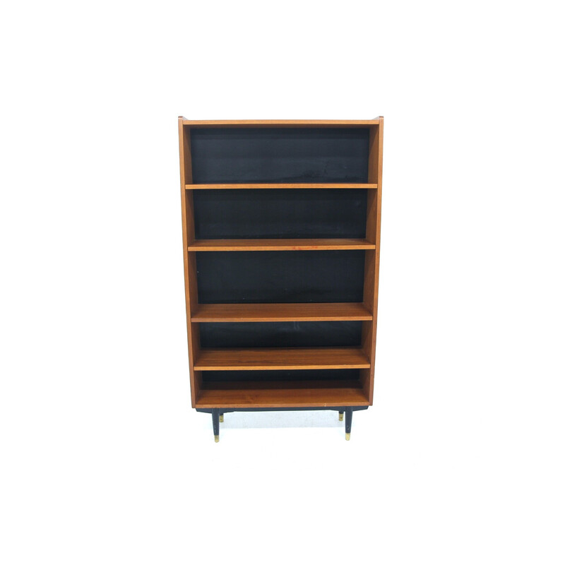 Scandinavian vintage teak bookcase by Bräntorps, Sweden 1960