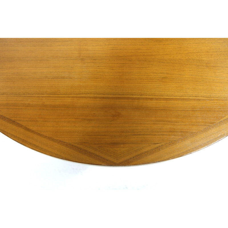 Vintage Scandinavian walnut table by Ulferts for Tibro, Sweden 1960