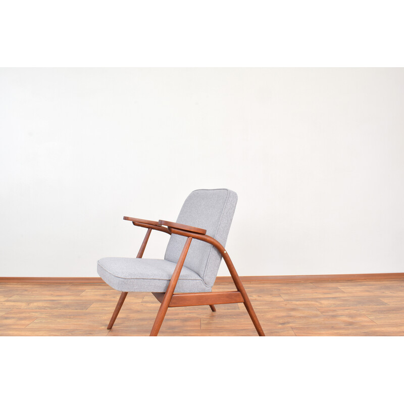 Vintage armchair model B6028 in beechwood by Fabryka Mebli Giętych, Poland 1960