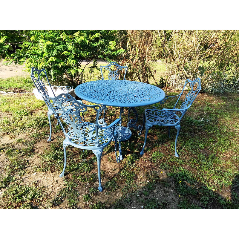 Vintage cast iron garden furniture