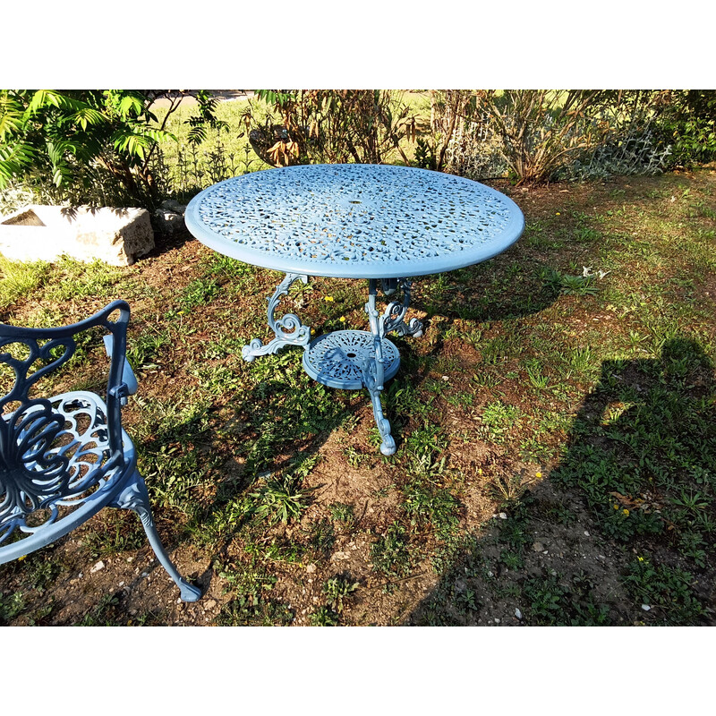 Vintage cast iron garden furniture