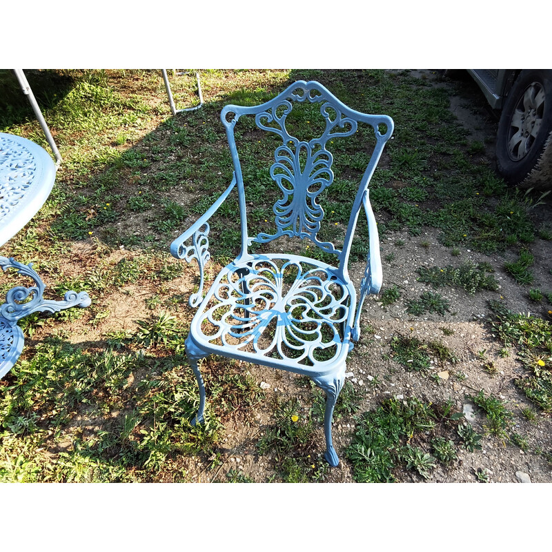 Vintage cast iron garden furniture