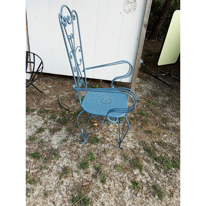 Vintage wrought iron garden furniture