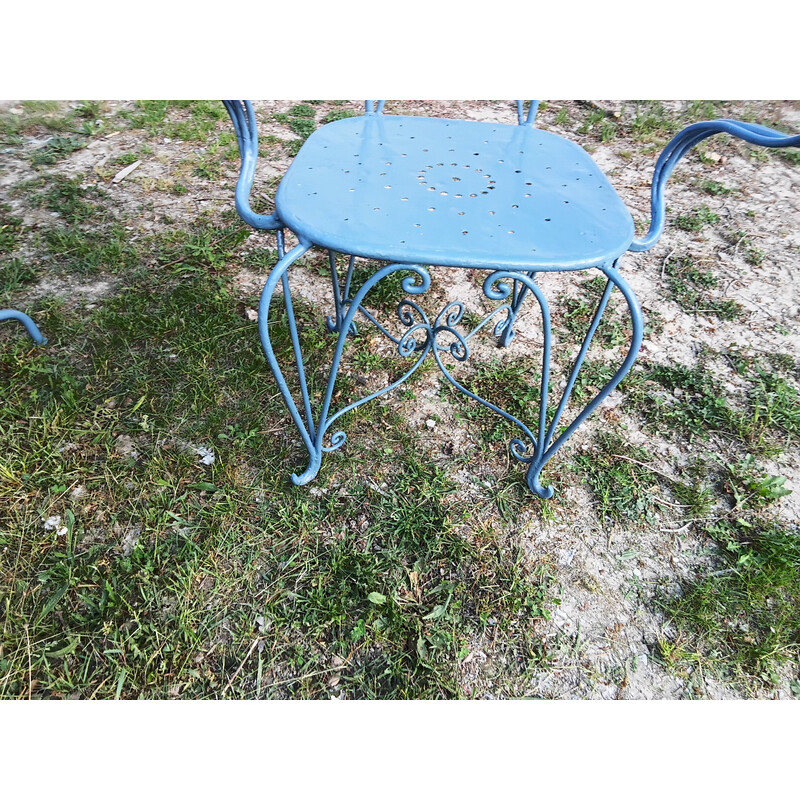 Vintage wrought iron garden furniture