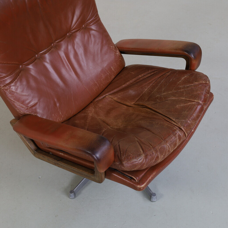 Vintage King fauteuil van André Vandenbeuck voor Strassle, 1960