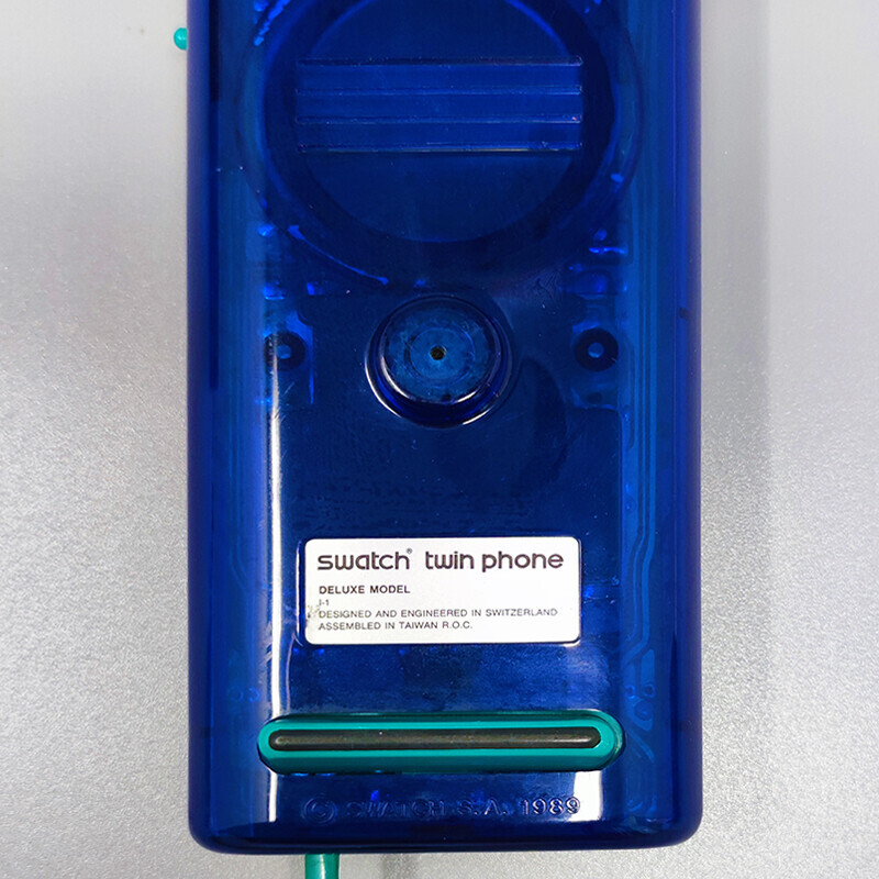 Telefone duplo vintage "Deluxe", década de 1980