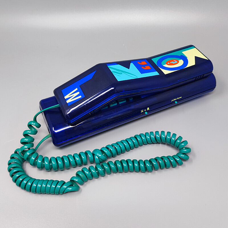 Telefone duplo vintage "Deluxe", década de 1980