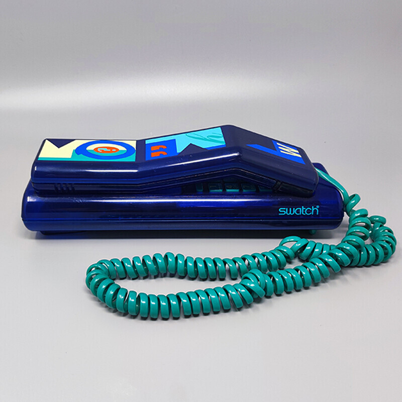 Teléfono gemelo vintage "Deluxe", años 80