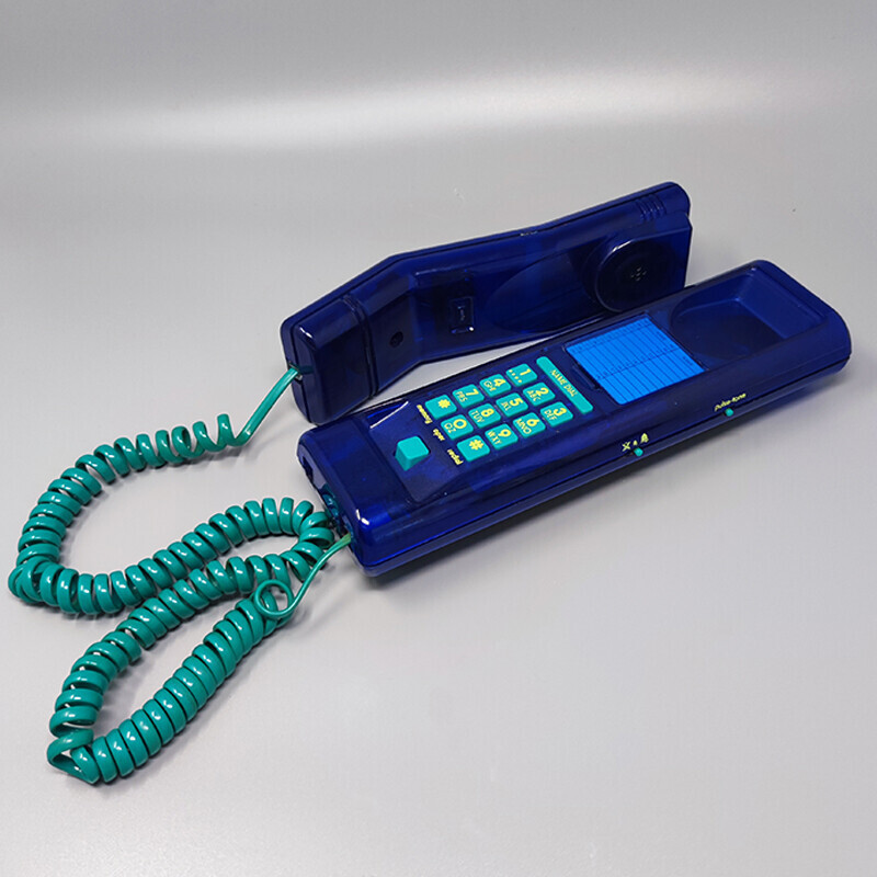 Teléfono gemelo vintage "Deluxe", años 80