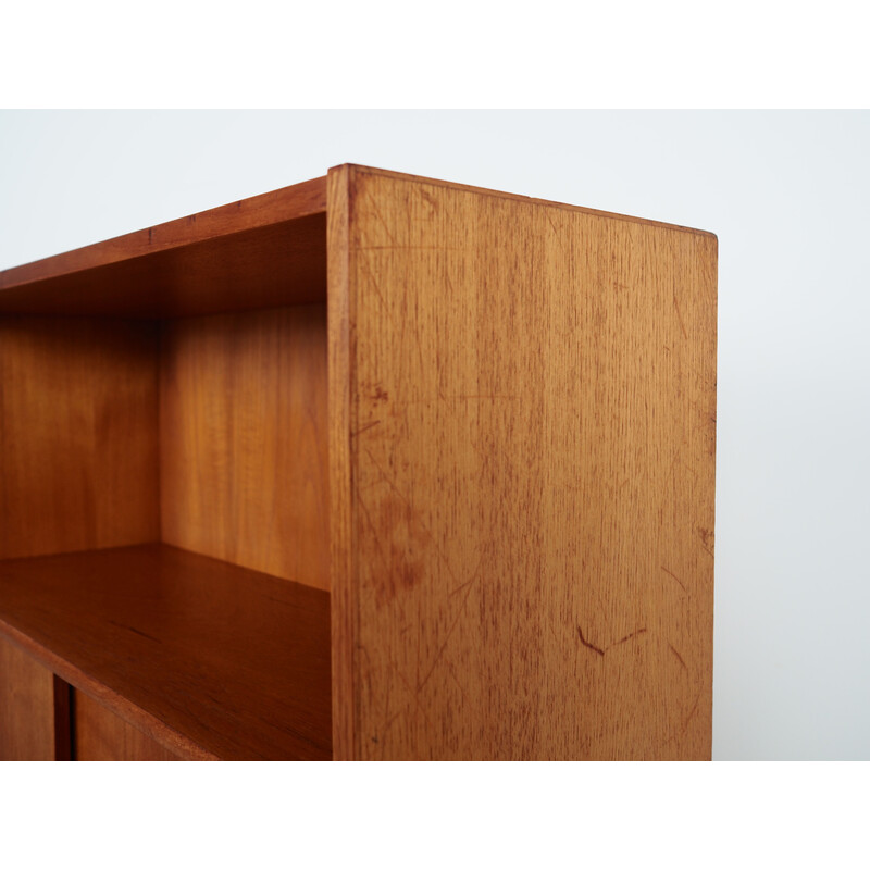 Vintage teak Danish bookcase by Thorsø Møbelfabrik, 1970s