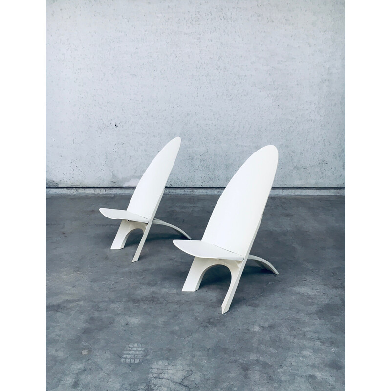 Paar vintage Nederlandse fauteuils van Dr. B Schwarz voor Demury