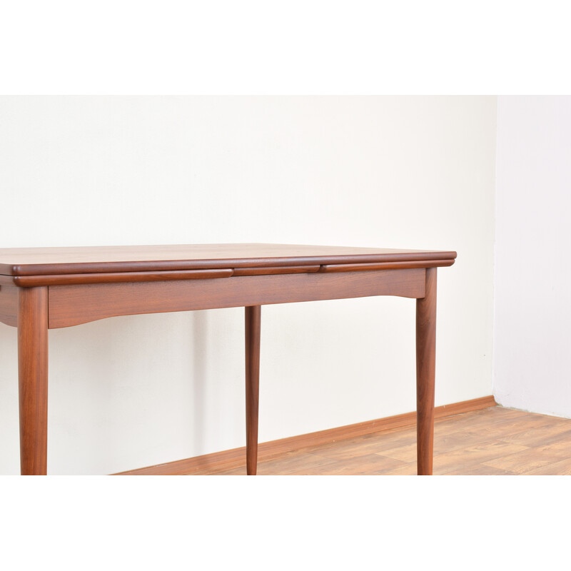 Mid-century Danish teak extendable dining table, 1960s