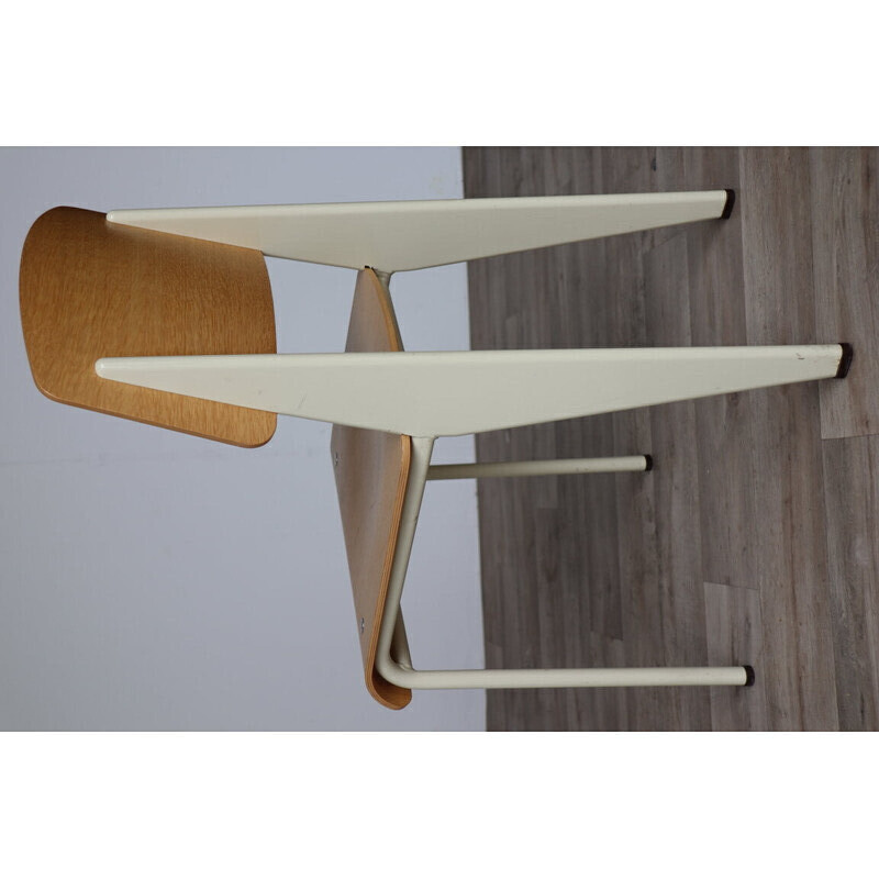 Silla vintage "Standard" de Jean Prouvé para Vitra