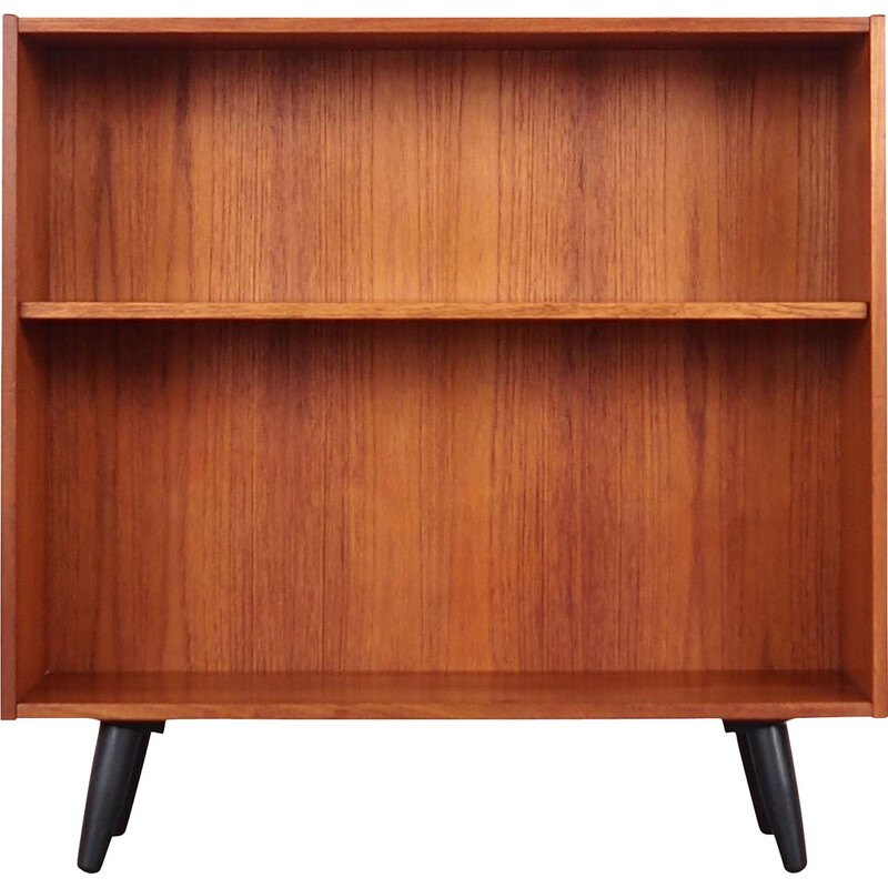 Vintage teak Danish bookcase by Aejm Møbler, 1970s