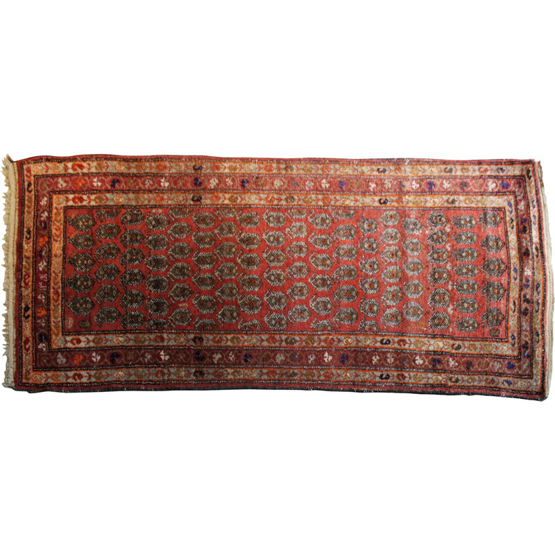 Tapete persa vintage Sarouk mir em lã virgem