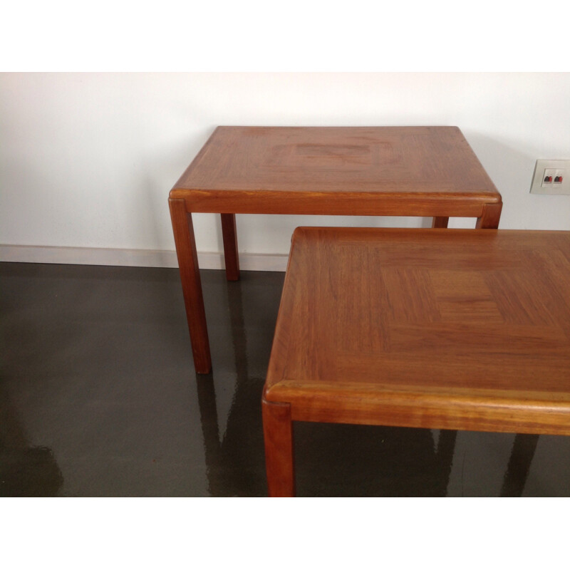 Pair of Danish nesting tables - 1960s