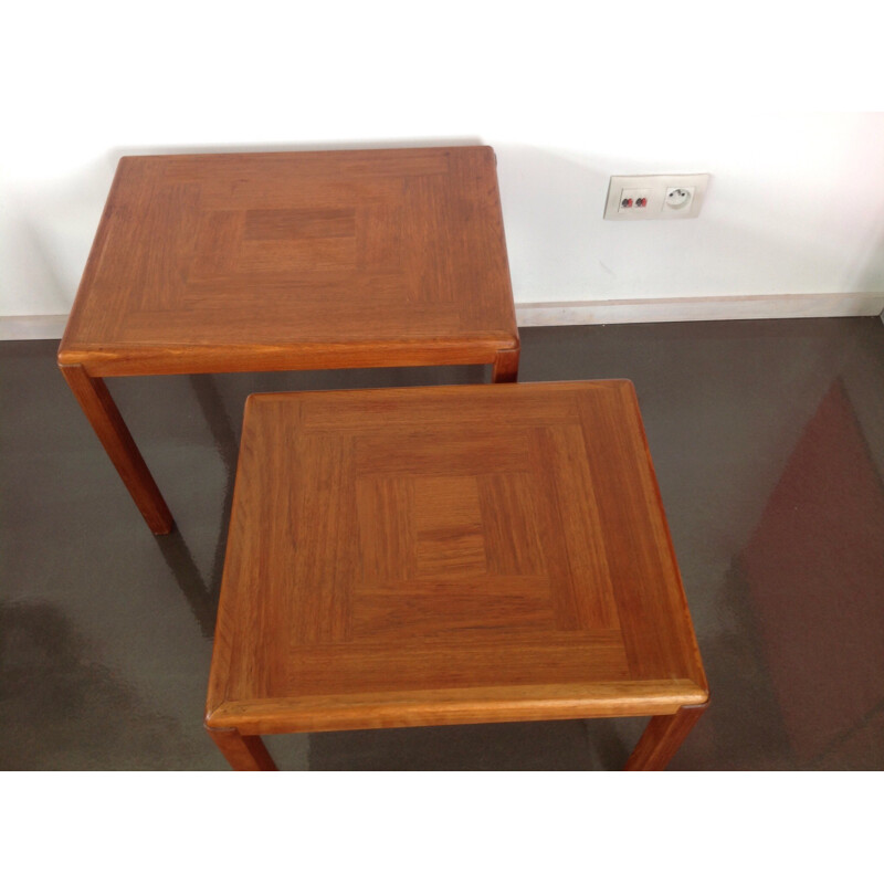 Pair of Danish nesting tables - 1960s