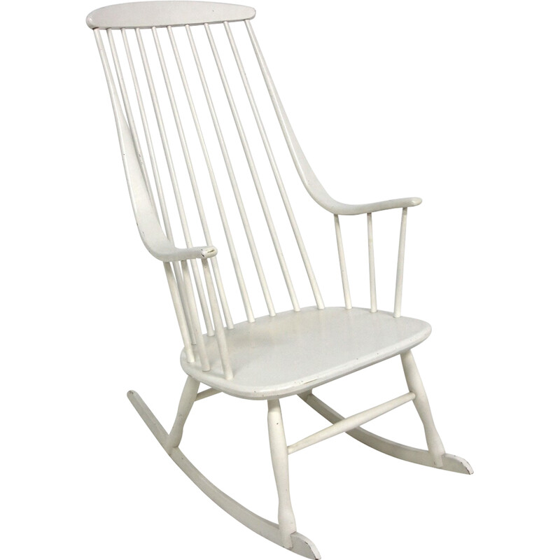 Vintage rocking chair "Bohem" by Lena Larsson, Sweden 1960