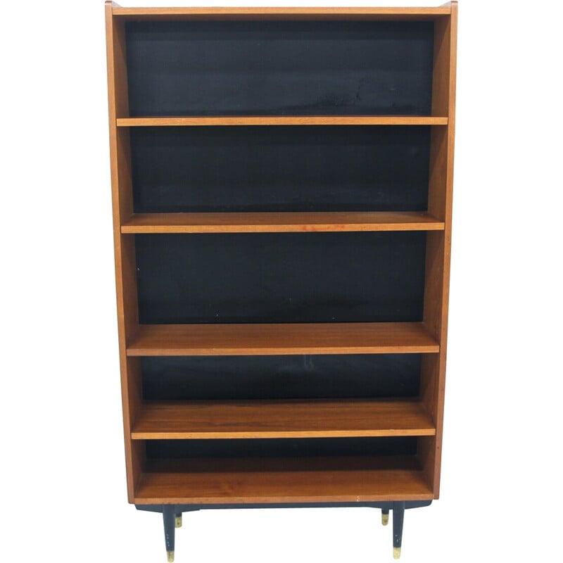 Scandinavian vintage teak bookcase by Bräntorps, Sweden 1960