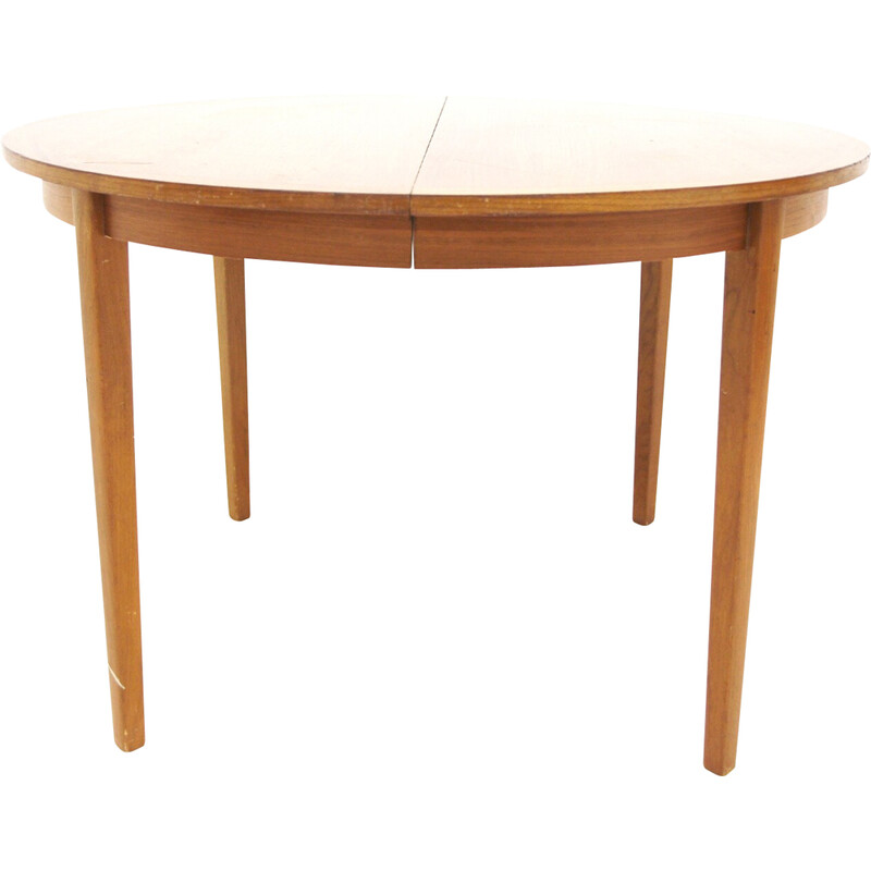 Scandinavische notenhouten eettafel van Ulferts voor Tibro, Zweden 1960