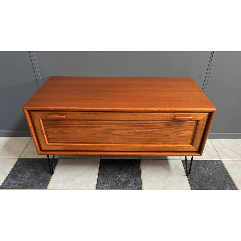 Vintage lowboard in rosewood by Rohde, 1960