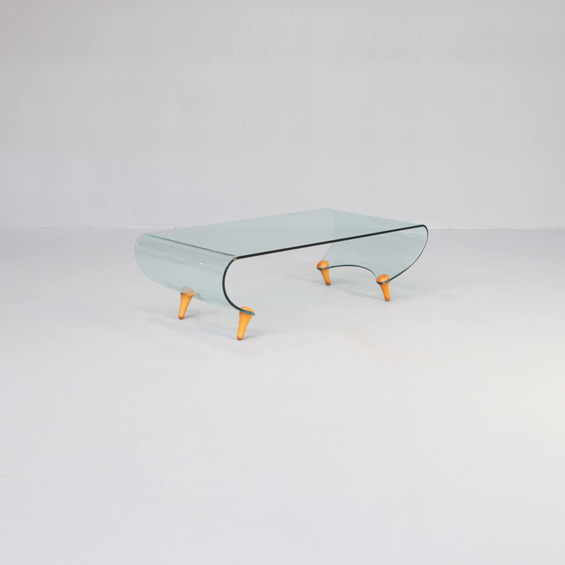 Vintage ‘Tango’ coffee table by Fabio di Bartolomei for Fiam, Italy