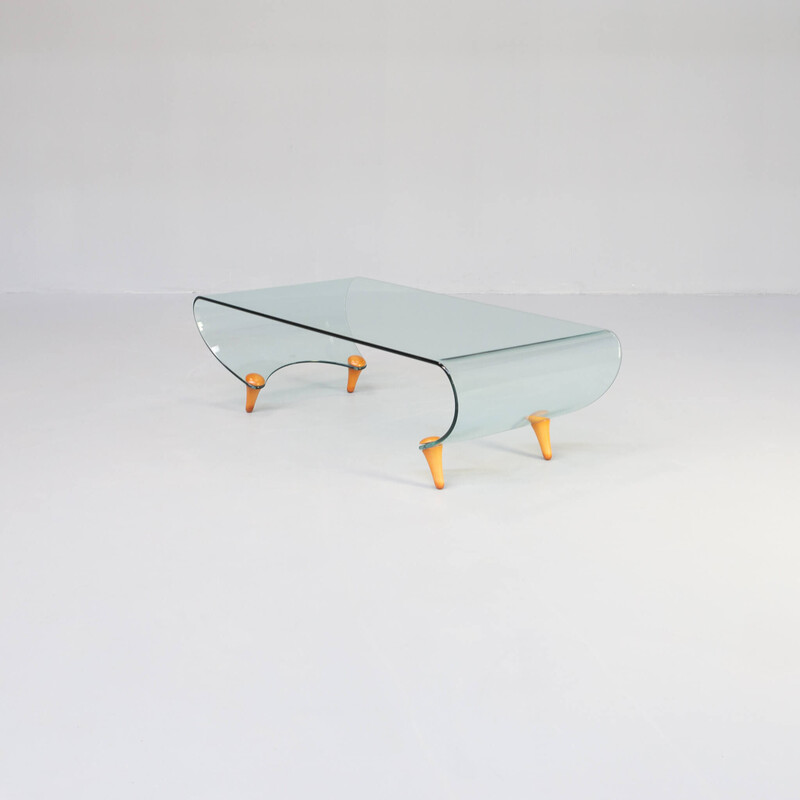 Vintage ‘Tango’ coffee table by Fabio di Bartolomei for Fiam, Italy