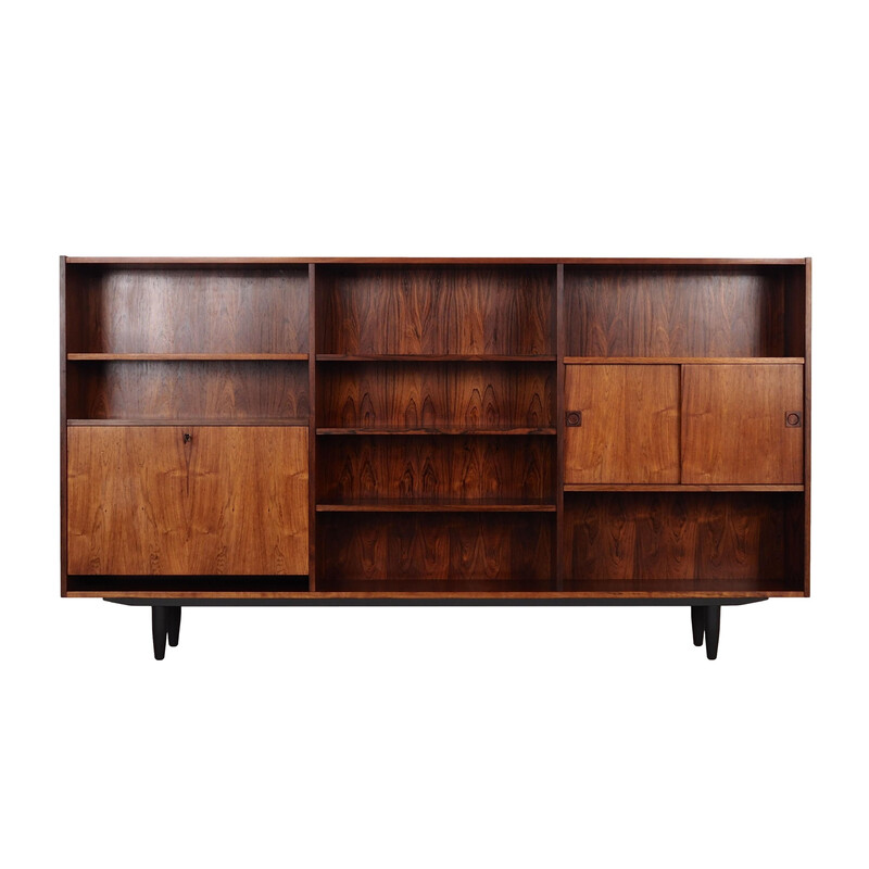 Vintage rosewood Danish bookcase by Farsø Møbelfabrik, 1970s