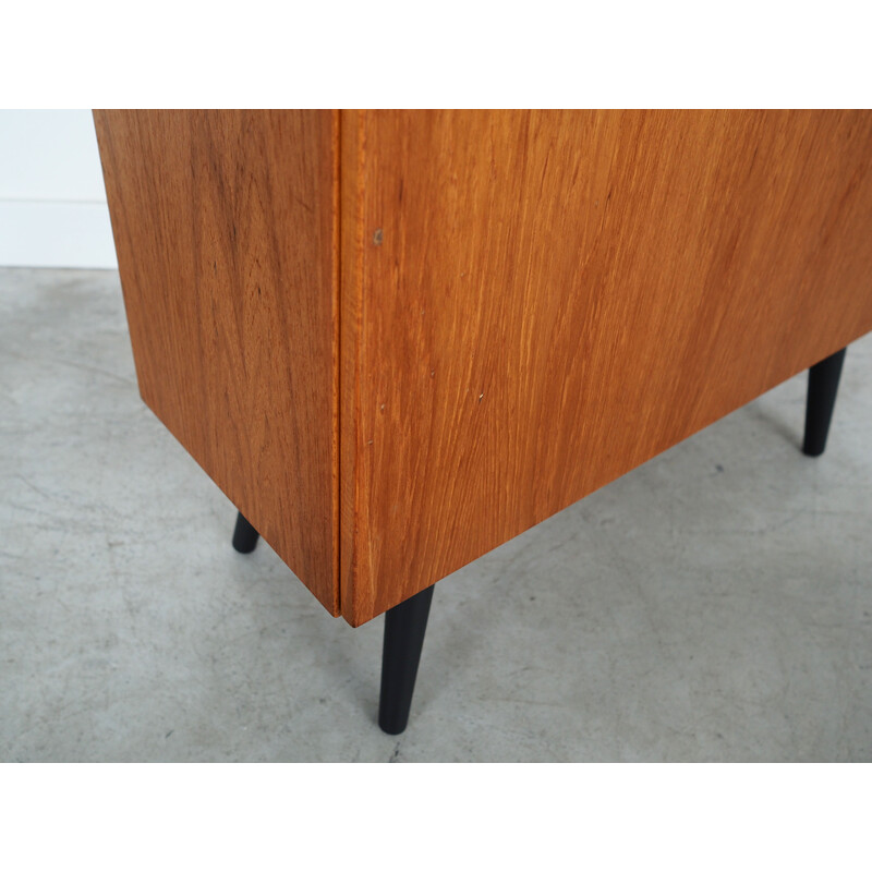 Vintage teak Danish bookcase by Denka, 1970s