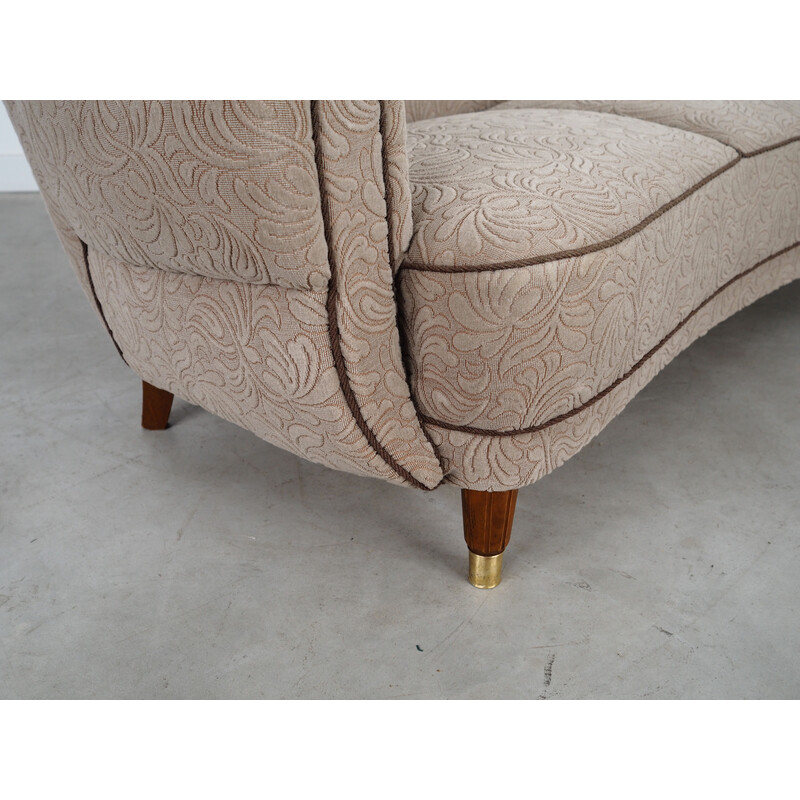 Vintage Banana Sofa, Dänemark 1970er