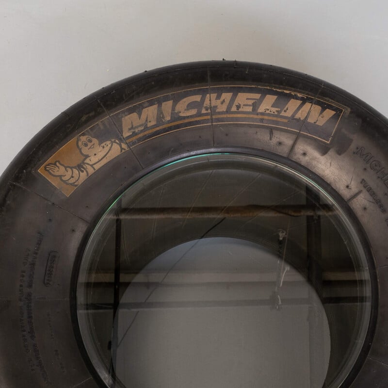 Vintage Michelin formula 1 coffee table