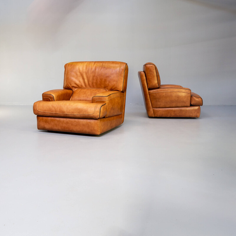 Pair of mid-century armchairs