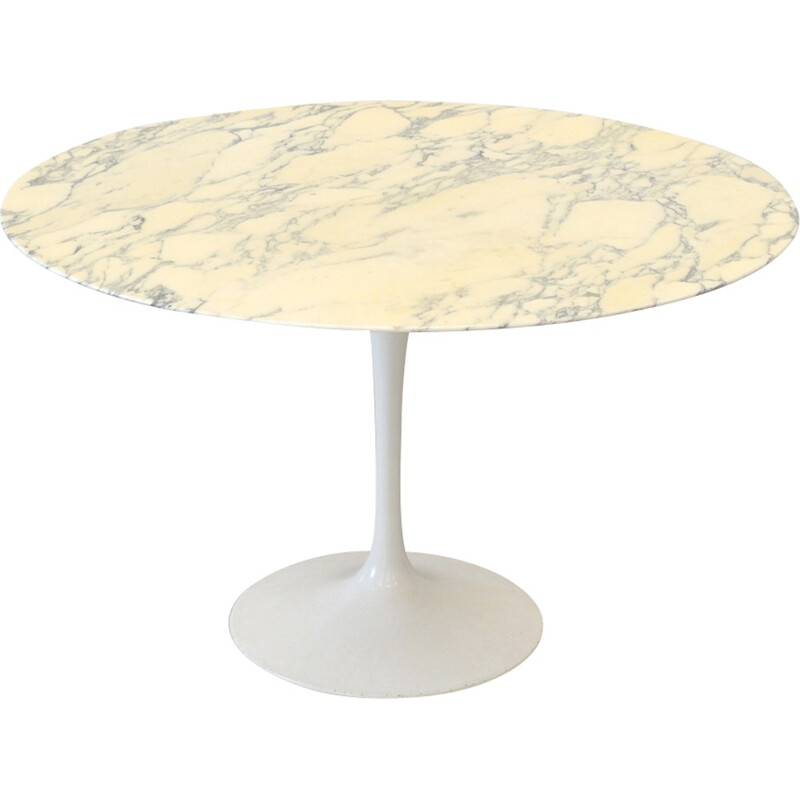 Eero Saarinen Marble Dining Table by Knoll International - 1970s