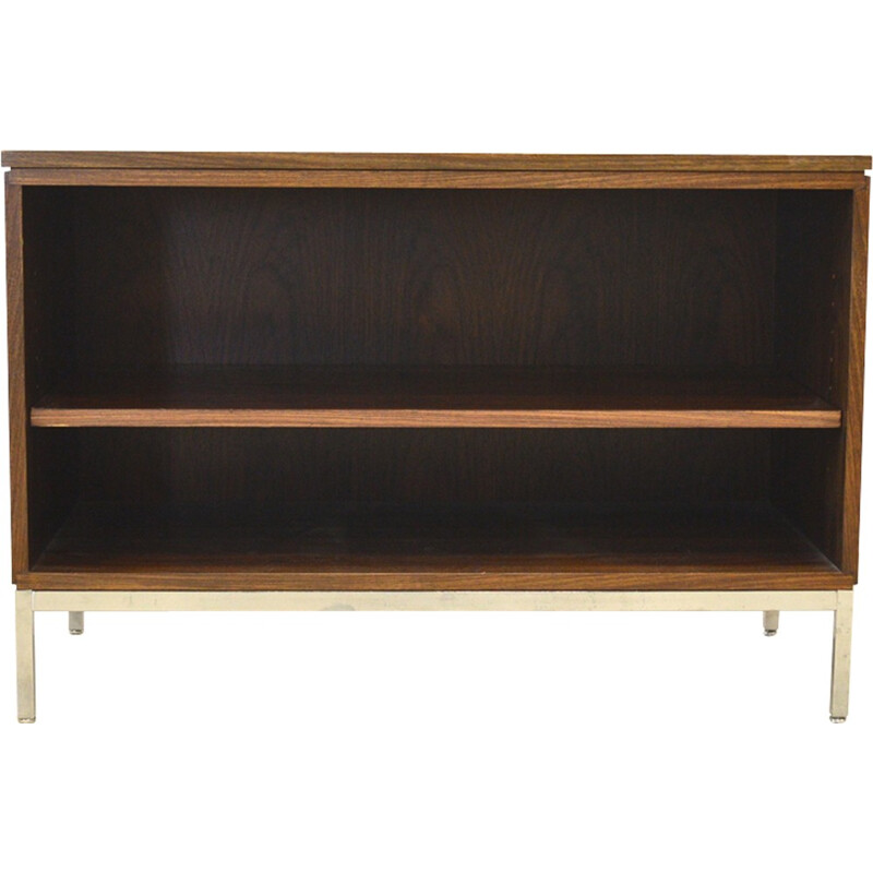 Florence Knoll Walnut Cabinet Sideboard by Knoll - 1970s