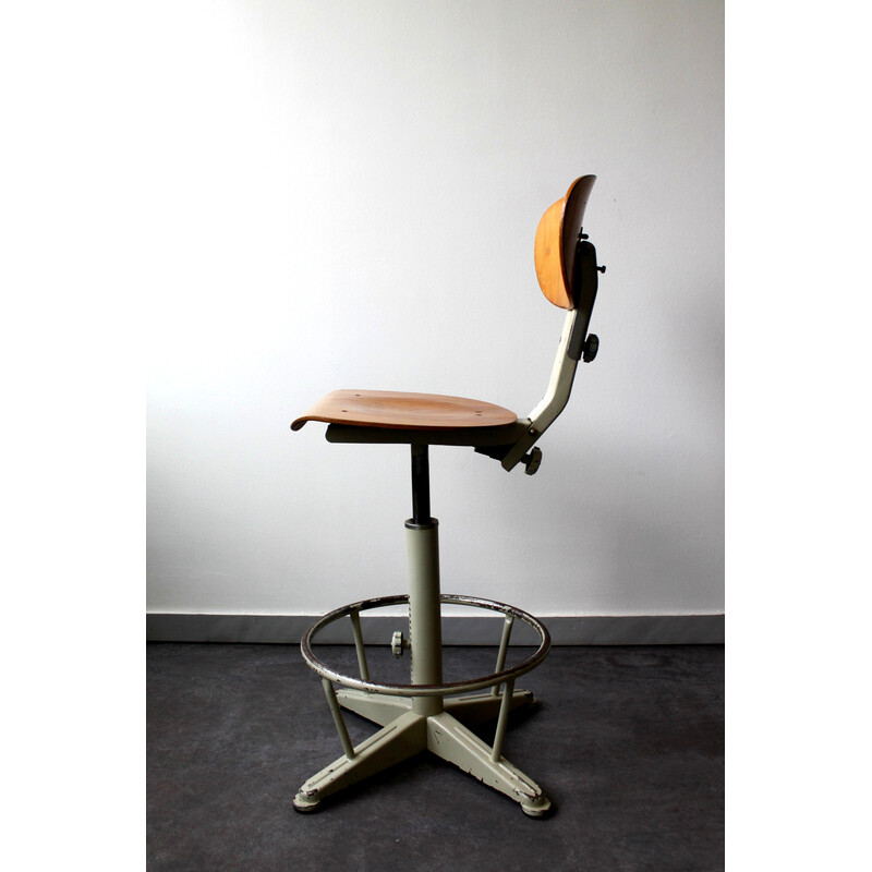 Vintage adjustable architect chair by Studio Brevets, 1960