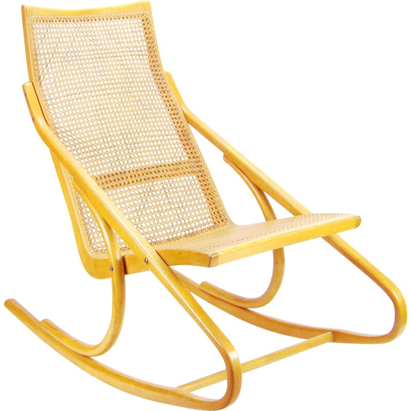 Rocking chair TON by Antonín Šuman - 1970s