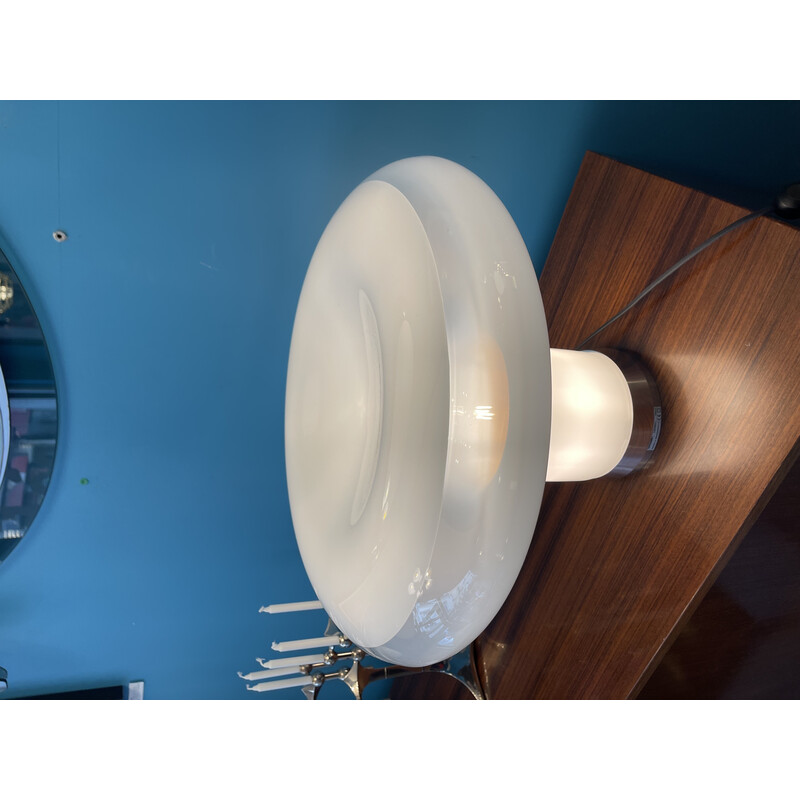 Lampada vintage "Lesbo" in vetro soffiato di Angelo Mangiarotti per Artemide