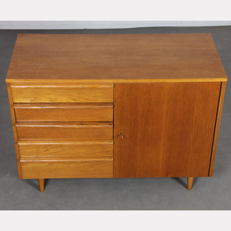 Vintage wooden chest of drawers by Drevozpracujici podnik, 1960