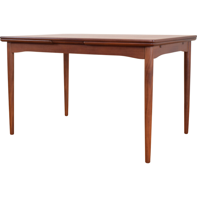 Mid-century Danish teak extendable dining table, 1960s