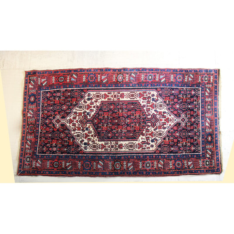 Bidjar vintage persan tapis, Irán
