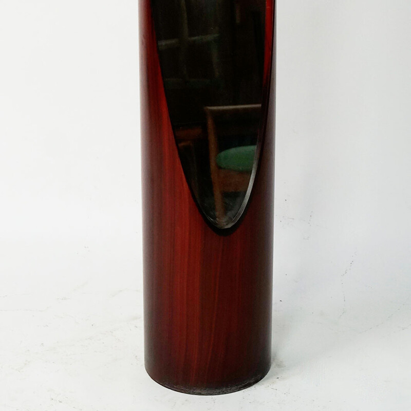 Vintage Italian floor mirror by Rodolfo Bonetto for Bonetto Italia, 1970s