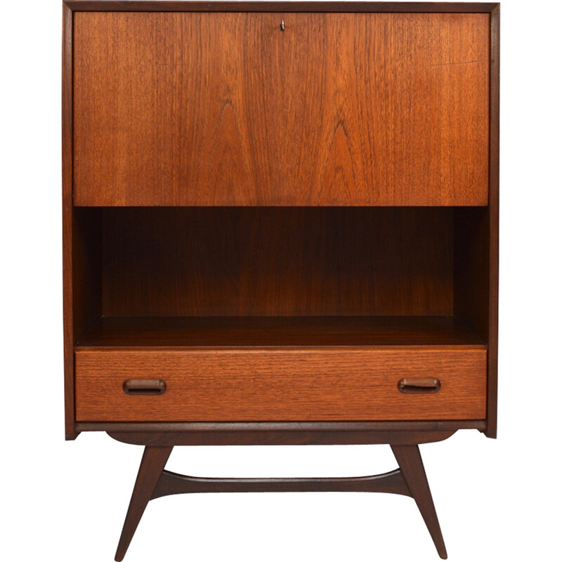 Teak secretary by Louis van Teeffelen for Wébé - 1960s