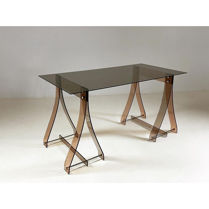 Vintage desk by Marcello Gacita and Pierre Tiberi, 1970