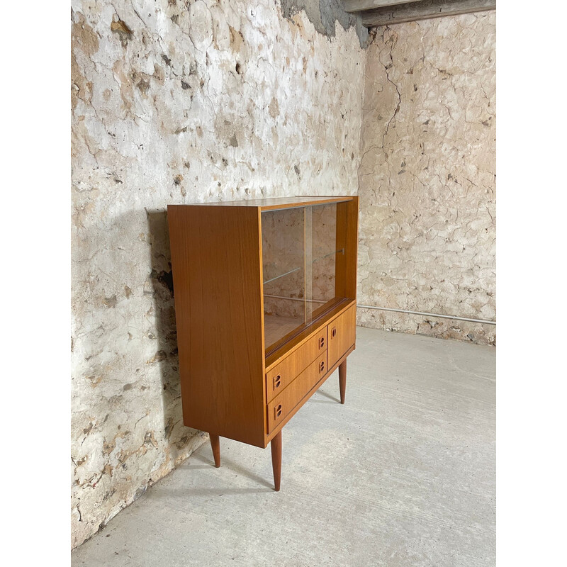 Vintage Scandinavian sideboard in teak