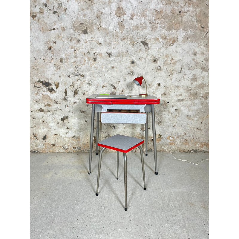 Set da pranzo vintage in formica di Mdj, 1960