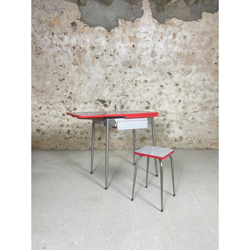 Set da pranzo vintage in formica di Mdj, 1960