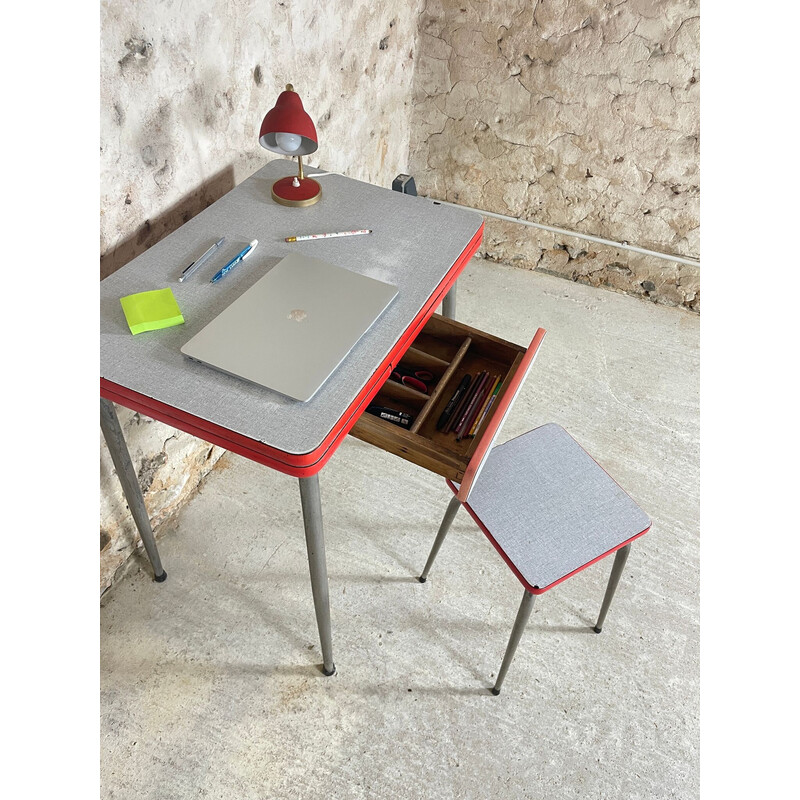 Set da pranzo vintage in formica di Mdj, 1960