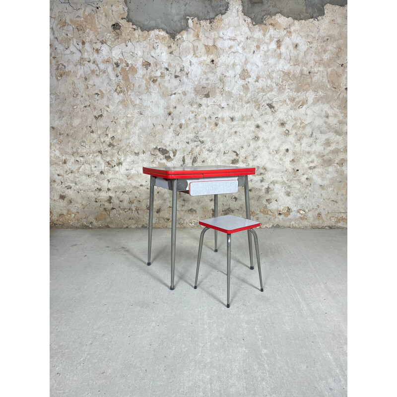 Set da pranzo vintage in formica di Mdj, 1960